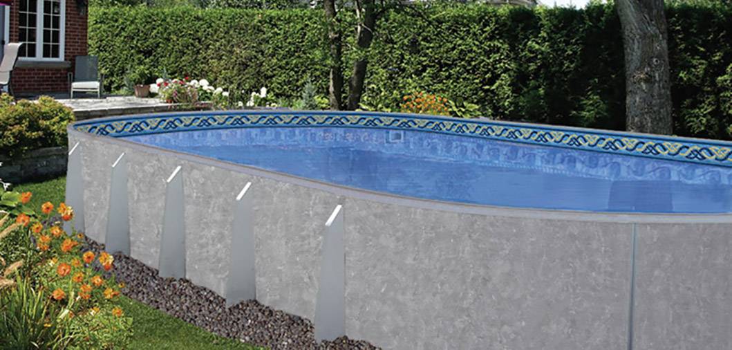 Oval Onground Insulated Pool
