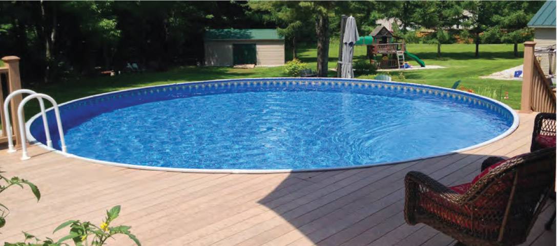 Wood Decks and Stone Decks for Insulated Pools